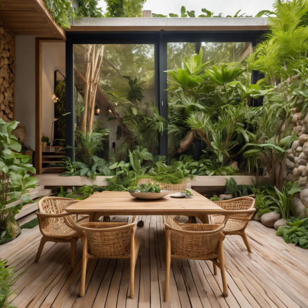 Biophilic House Exterior