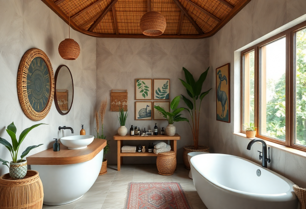 Bohemian Bathroom