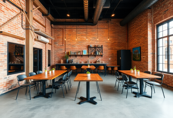 Industrial Dining Room