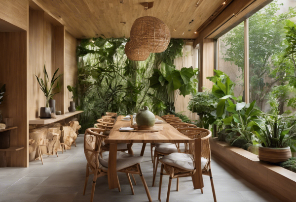 Biophilic Dining Room