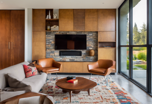 Mid-Century Modern Living Room