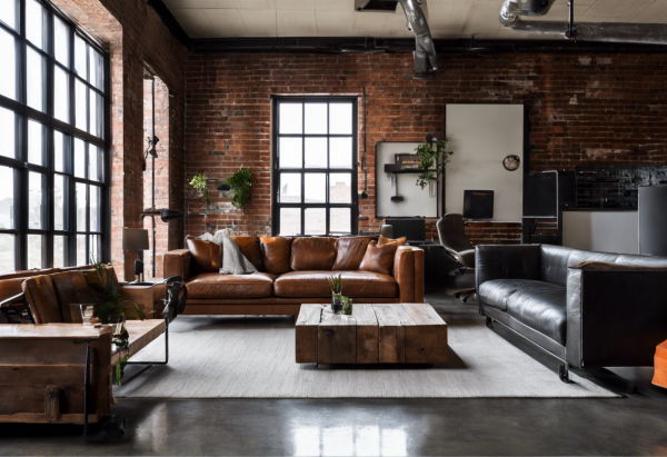 Industrial Living Room