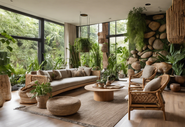 Biophilic Living Room