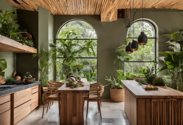 Biophilic Kitchen