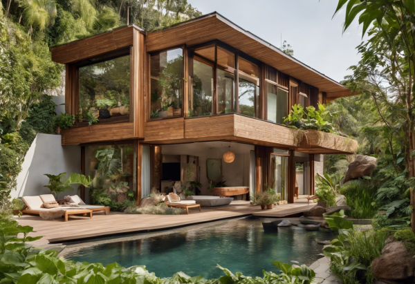 Biophilic House Exterior