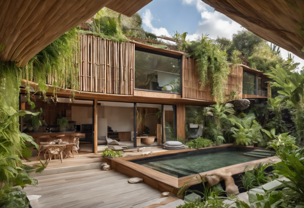 Biophilic House Exterior