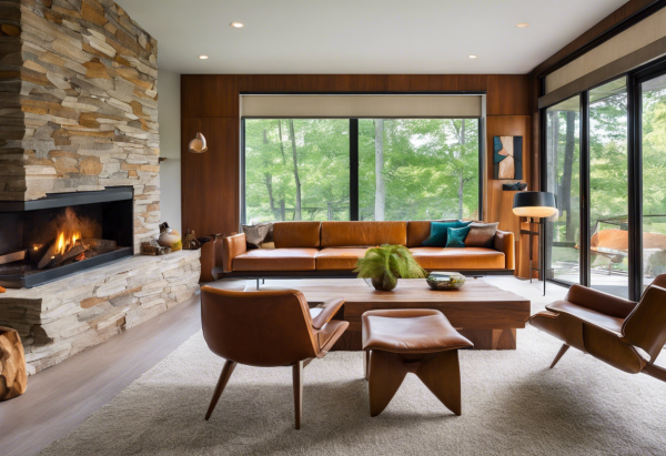 Mid-Century Modern Living Room