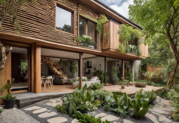 Biophilic House Exterior