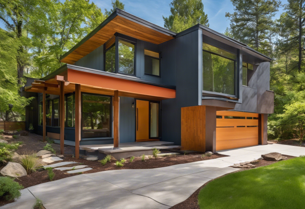 Mid-Century Modern House Exterior