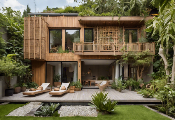 Biophilic House Exterior