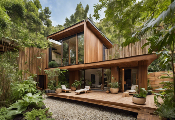 Biophilic House Exterior