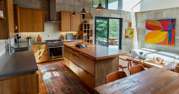 New Mid-Century Modern Kitchen