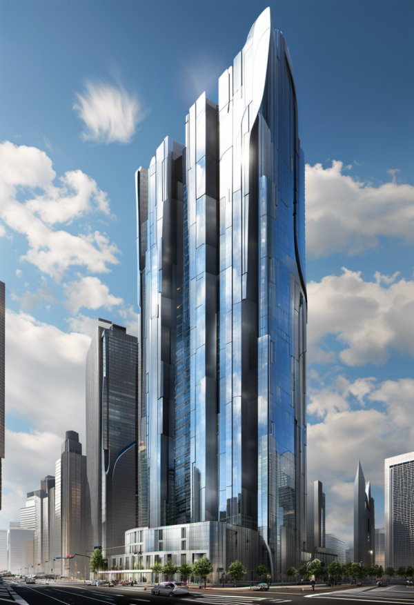 Futurism Skycraper exterior view