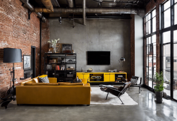 Industrial Living Room