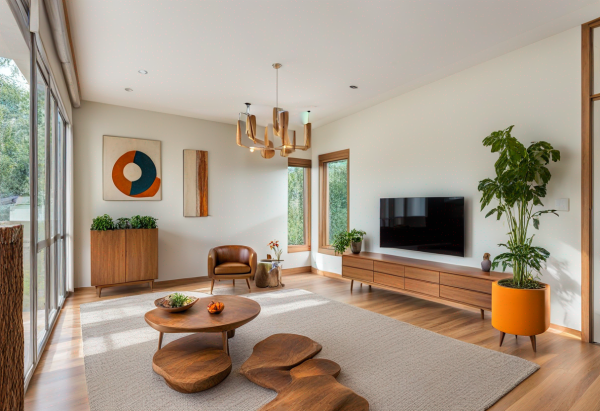 Mid-Century Modern Living Room