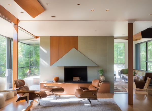 Mid-Century Modern Living Room