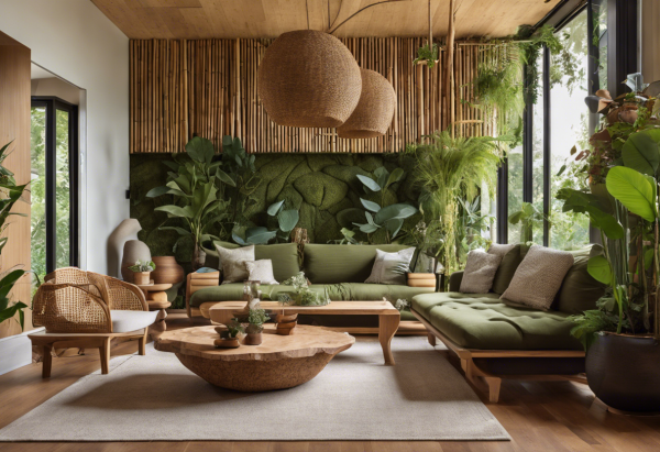 Biophilic Living Room