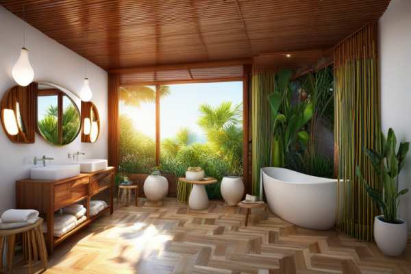 Tropical Bathroom