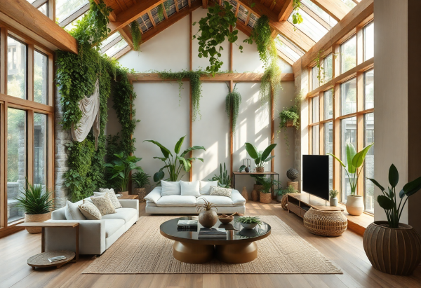 Biophilic Living Room