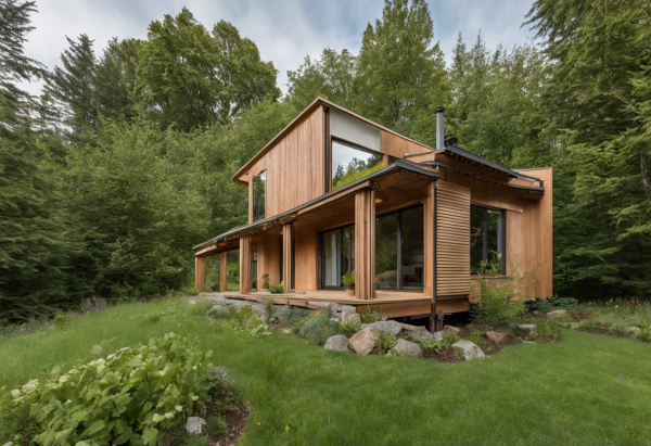 Biophilic House Exterior