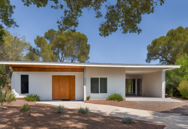 Mid-Century Modern House Exterior