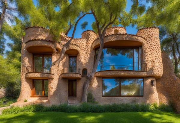 Antoni Gaudí House Exterior