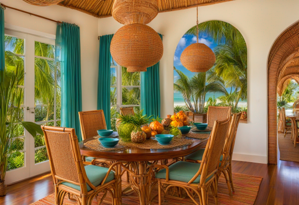 Tropical Dining Room