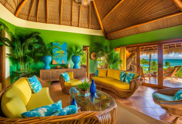 Tropical Living Room