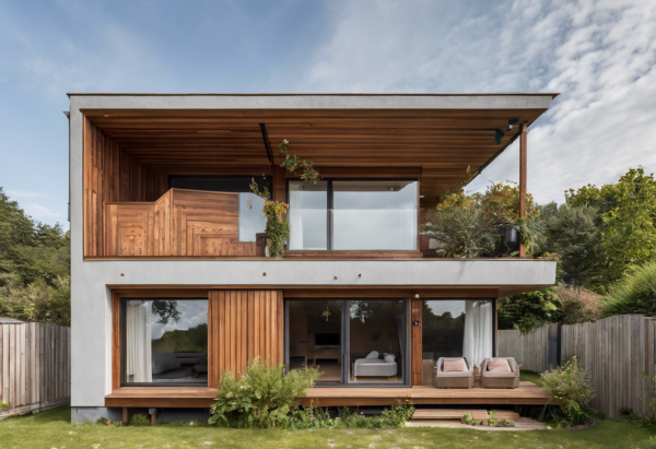 Biophilic House Exterior