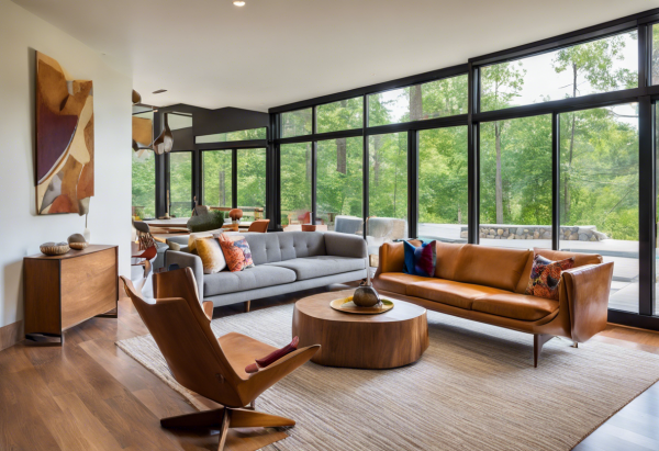 Mid-Century Modern Living Room