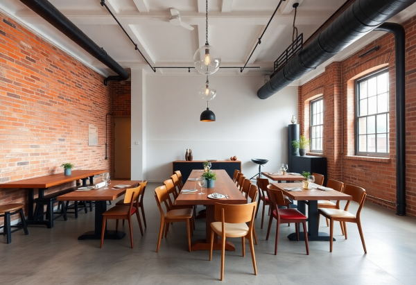 Industrial Dining Room