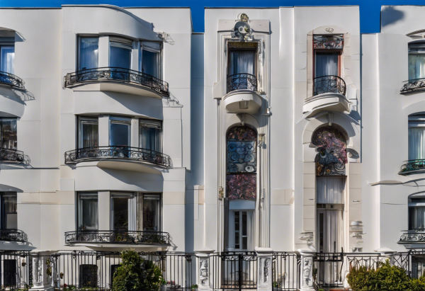 Art Deco House Exterior