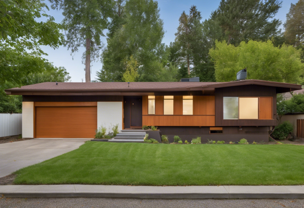 Mid-Century Modern House Exterior