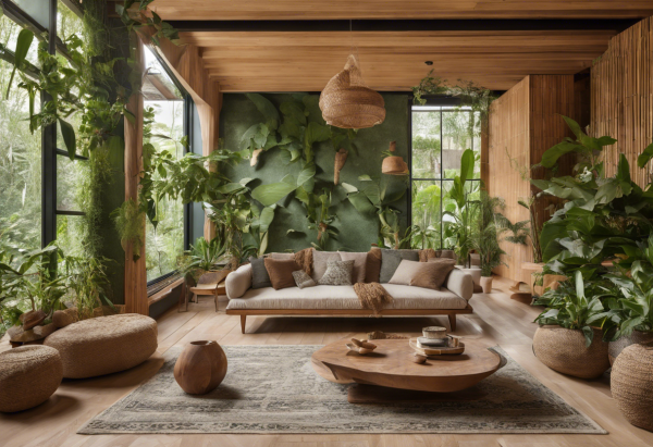 Biophilic Living Room