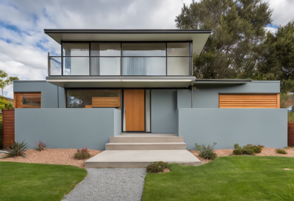 Mid-Century Modern House Exterior