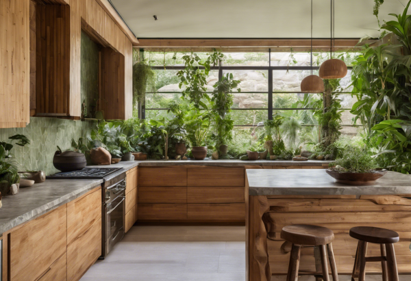 Biophilic Kitchen