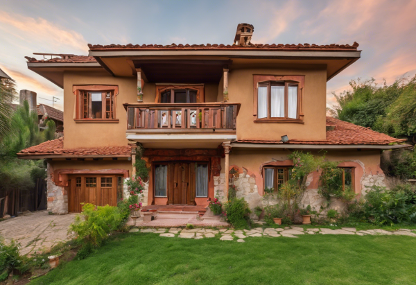 Bohemian House Exterior