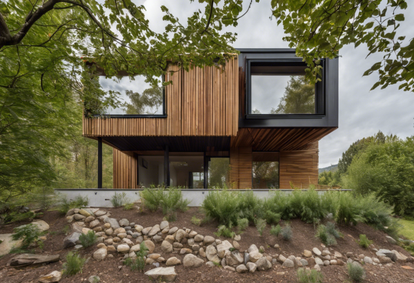 Biophilic House Exterior