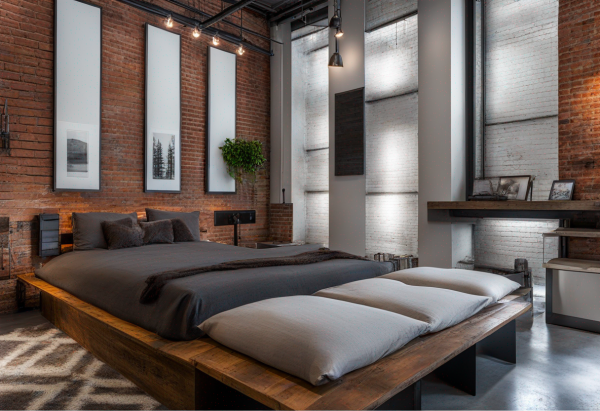 Industrial Bedroom