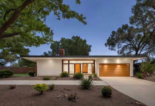 Mid-Century Modern House Exterior