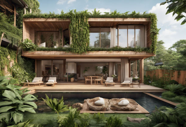 Biophilic House Exterior