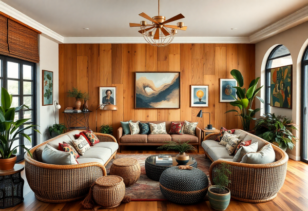 Bohemian Living Room