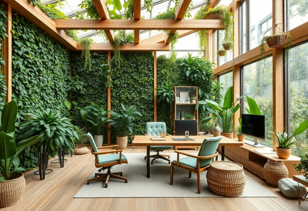 Biophilic Home Office