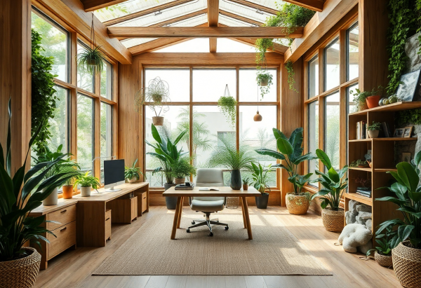 Biophilic Home Office