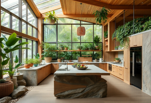 Biophilic Kitchen