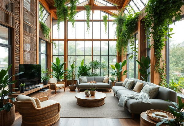 Biophilic Living Room