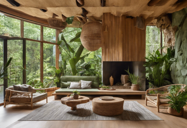 Biophilic Living Room