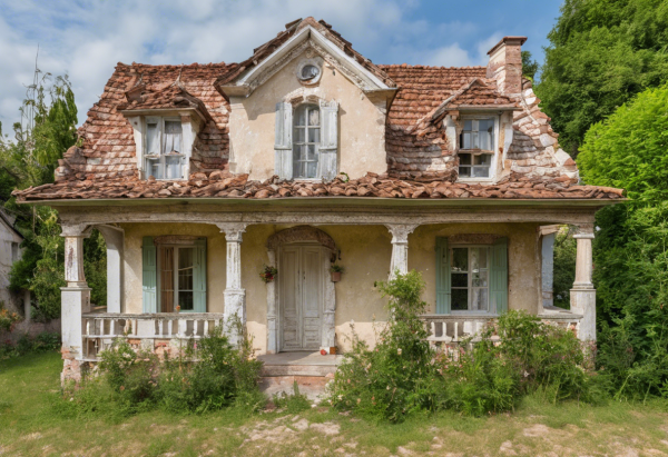 Shabby Chic House Exterior