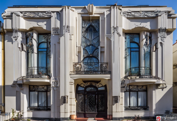 Art Deco House Exterior