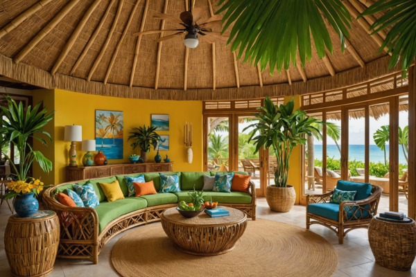 Tropical Living Room